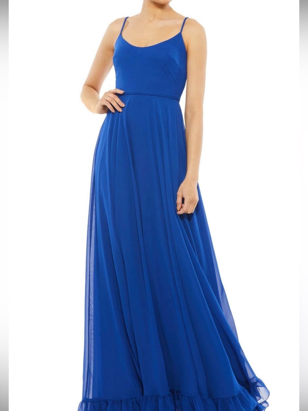 IEENA MAC Duggal Formal Prom Gown Royal Blue 14 NWT